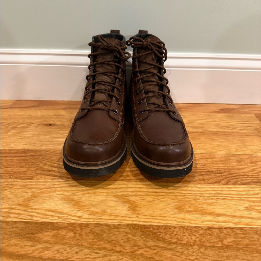 Sorel Men's Dark Brown Leather Boots